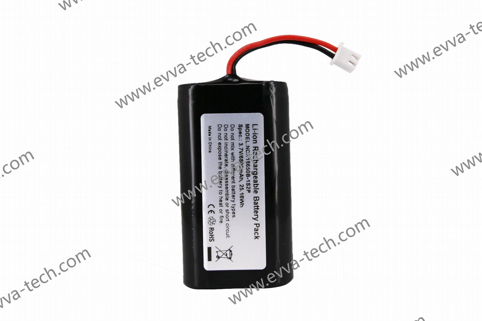 1S2P OEM 18650 21700 26650 3.7V LiFePO4 Lithium-Ion Battery with Heating Element 5