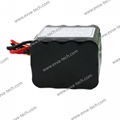 3S4P Waterproof Battery Pack with 18650 21700 103450 11.1V LiFePO4 Li-ion cell