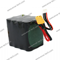 3S4P Waterproof Battery Pack with 18650 21700 103450 11.1V LiFePO4 Li-ion cell 8