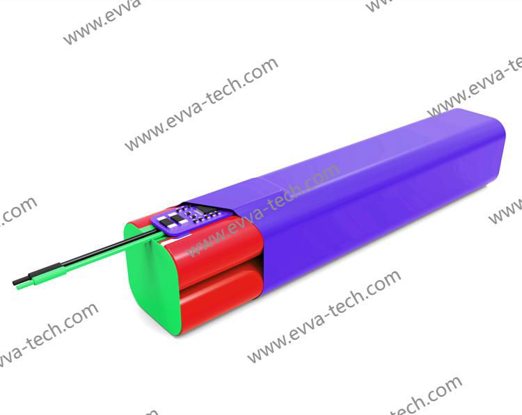 waterproof 18650 5200mAh 11.1v 3s2p battery pack with PCB