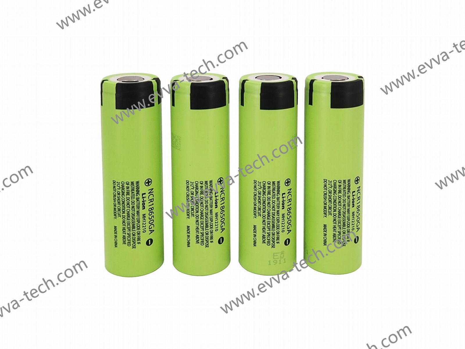 Panasonic Sanyo 18650 GA green cells for high power equipment