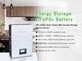48V 300Ah 15KWh LiFePO4 Solar Power Wall