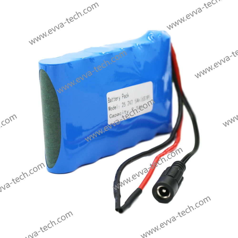 6S1P 21700 21.6V LiFePO4 Li-Ion OEM Battery pack for FPV Drone UAV 5