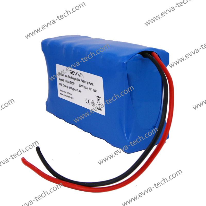 7S2P 18650 21700 103450 25.9V 23.1V LiFePO4 Li-Ion OEM Battery pack 2