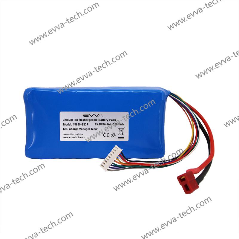 8S3P 18650 21700 103450 26.4V 29.6V LiFePO4 Li-Ion OEM Battery pack 2