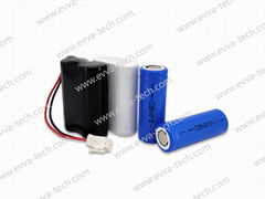 2S1P OEM 18500 18650 21700 103450 7.4V LiFePO4 Lithium-Ion Battery Waterproof 