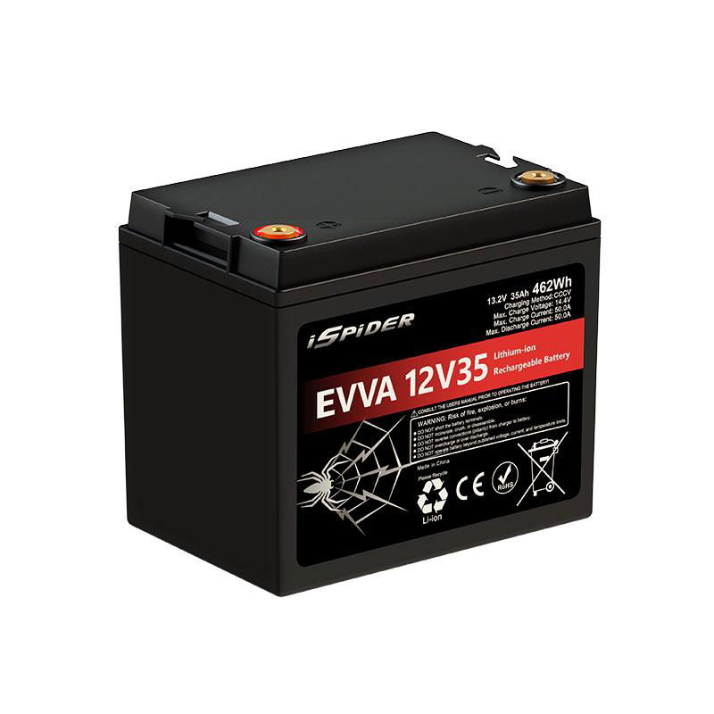 EVVA 12V LiFePo4 Battery Pack 5Ah 35Ah 12V Battery Module for UPS