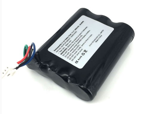 3S1P 18650 10.8V Li-ion Battery Pack 2600mAh Wires Out with Fuel Guage smBus