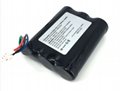 3S1P 18650 10.8V Li-ion Battery Pack 2600mAh Wires Out with Fuel Guage smBus 1