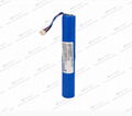 2S1P 18650 7.2V Li-ion Battery with Connector Wires Out 7.2V 3400mAh 1