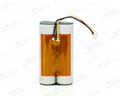 2S1P 18650 7.4V Li-ion Battery with Heating Element 2600mAh 1