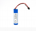 1S1P 14500 AA Li-ion Rechargeable Battery Wires Out 3.7V 1000mAh 1