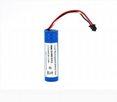 1S1P 14500 AA Li-ion Rechargeable Battery Wires Out 3.7V 1000mAh