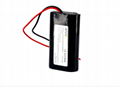 18650 2S1P 7.2V 3400mAh 7.4V Lithium ion Battery Pack with Wires 1