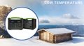 LOW temperature 1000W Portable Power Station​ in Cold weather 1