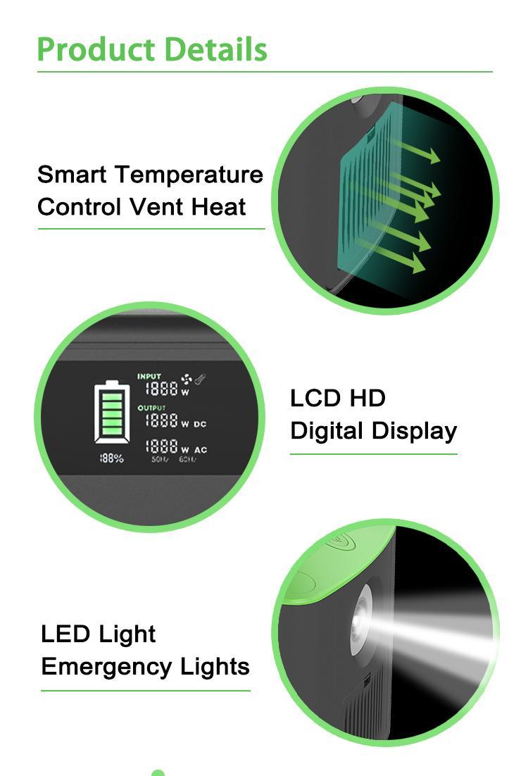 LOW temperature 800W Portable Power Station​ in Cold weather 3