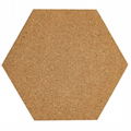 12Pcs Hexagon Cork Board 12" x 10.2"-1/2" Thick Wall Bulletin Boards decorative  3