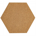 12Pcs Hexagon Cork Board 12" x 10.2"-1/2" Thick Wall Bulletin Boards decorative 
