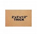 Natural Cork 2'x3'x1/4" thick bulletin board message board Wall cork underlaymen 1
