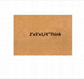 Natural Cork 2'x3'x1/4" thick bulletin board message board Wall cork underlaymen 2