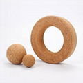 95mm diam Cork Coasters 3PC CORK COASTERS Round Cup mat 5