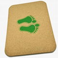 NU-SOURCE INC Cork Bath MAT 24In X 17.5In X 0.5In 60*45cm*12mm Natural Cork Thic