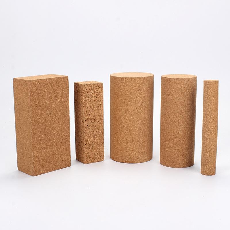 100% Natural Cork Improves Stability & Alignment - Single Block 2