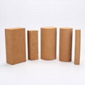 100% Natural Cork Improves Stability & Alignment - Single Block