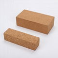 100% Natural Cork Improves Stability & Alignment - Single Block