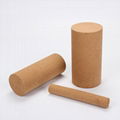 100% Natural Cork Improves Stability & Alignment - Single Block