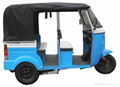 Bajaj Tricycle with rear engine 4