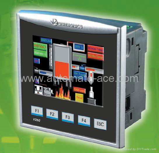 LCD color touch screen and recorder