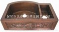 铜盆，传统纯手工铜盆，1551-L 4