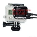 Skeleton protective housing  without lens for Gopro Hero 3, open side for FPV,