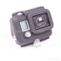 Silicone case for Gopro Hero 3, black, blue, green, red 1