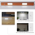 Rechargeable LED cabinet light with door contact sensor YD17009