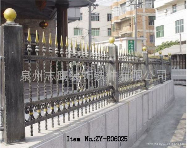 wrought iron fence 4