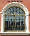 wrought iron window grill