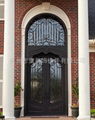 wrought iron door