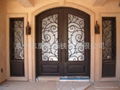 wrought iron door 2