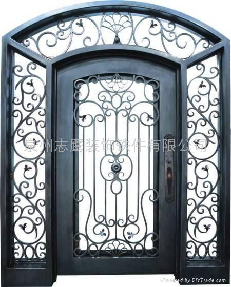 wrought iron door 4