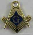 2015 Hot sale Masonic metal pin badge 2