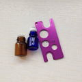 metal aluminum essential oil bottle opener key tool