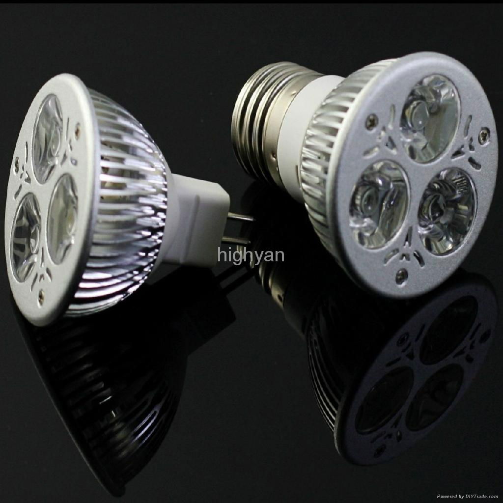 High Power 3W E27 MR16 GU10 Led Spotlight 4