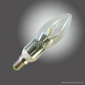 360 degree E14 3w led candle bulb