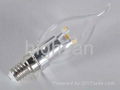 360 degree E14 3w led candle bulb 5