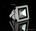 CE RoHS Approved IP65 waterproof 10W RGB led flood light 2