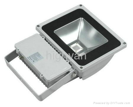 70~100W COB IP65 LED flood light 5