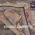   5.5x8ft Handmade silk persian rug hereke four season art silk carpet 5