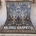 4.5x6.5ft vintage silk carpet classical